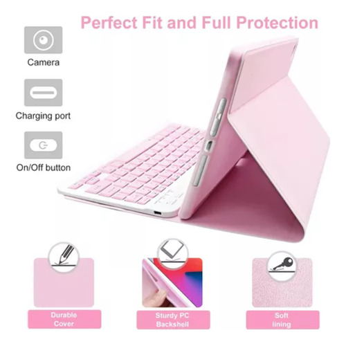 S Funda Con Teclado Inalámbrico Para iPad Air 11 Pulgadas R