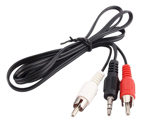 Cable De Audio Jack Spica 3.5mm A Rca 3 Metros Calidad