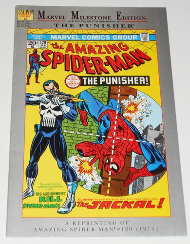 Amazing Spider-man #129 Marvel Milestone Edition Punisher