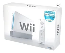 Comprar Nintendo Wii Color Blanco En Caja,retrocompatible,wii Sports