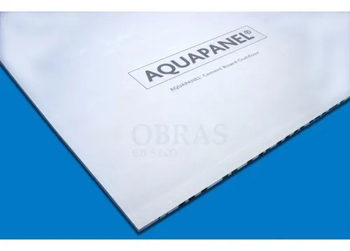 Placa De Cemento Exterior Aquapanel 12.5mm 120 X 240 Knauf