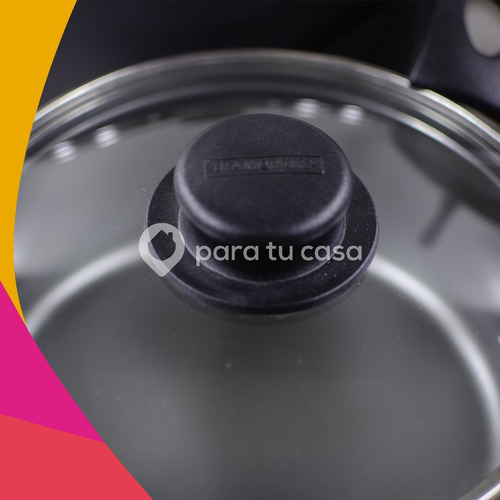 Imagen 7 de 10 de Ollas Tramontina Bateria De Cocina Set 7 Piezas Turim Teflon