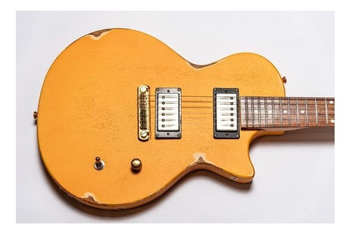 Imagen 3 de 6 de Guitarra Electrica Slick Guitars Sl52 Tipo Les Paul
