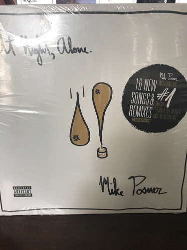 Imagem 1 de 3 de Lp Vinil Mike Posner At Night, Alone Duplo