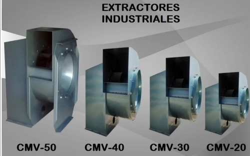 Extractor De Aire Industrial Modelo Cmv-40 Motor 3 Hp 