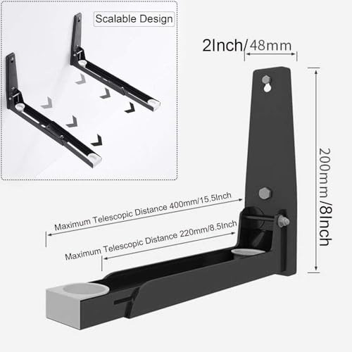 Soporte Resistente Para Horno Microondas De Acero Inoxidable
