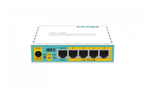 Conectividad Switch Router Mikrotik Hex-poe-lite Mikrotik L4