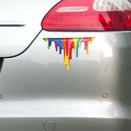 2 Pegatina Para Coche, Resistente Al Agua, Para Cubrir