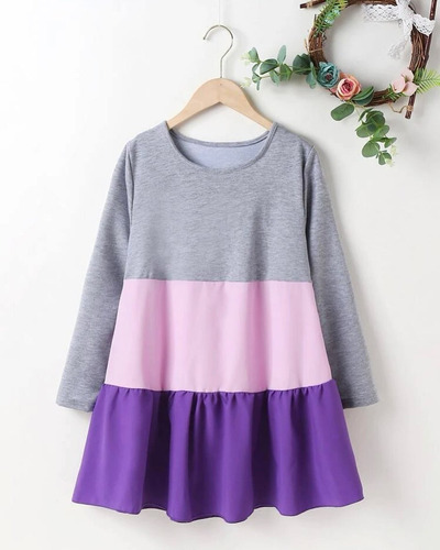 Vestido Para Niñas, Tallas De 5/6 A 13/14 Años.