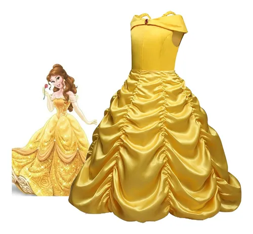 Disfraz De Bella Princesa Para Niña De La Bella Y La Bestia