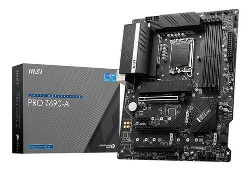 Mother Board Msi Pro Series Z690-a Intel Ddr5 G12