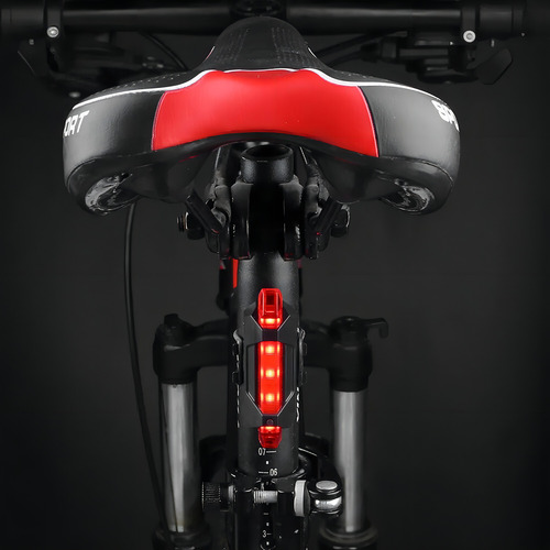 Pack 2 Luces Led Bicicleta Usb Trasera Y Delantera Foco