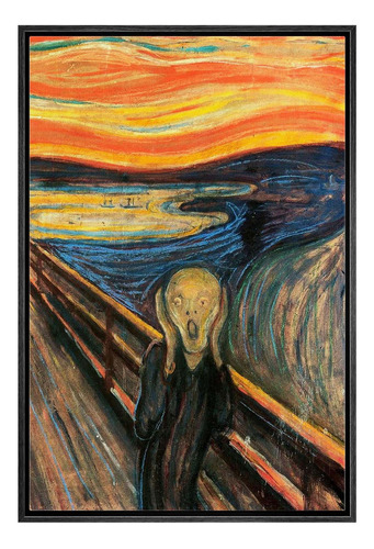 Lienzo Enmarcado Pared  Arte De Edvard Munch39s The Scr...
