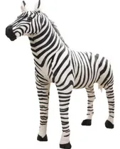Comprar Nuevo Cebra Realista De Pie, Peluche Gigante De 40cm
