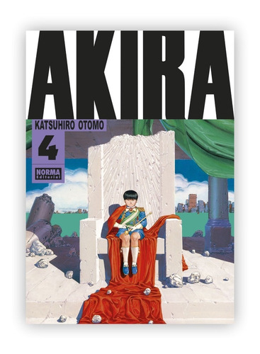 Akira No. 4 / Edición Especial En Blanco Y Negro