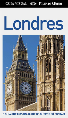 Londres - guia visual com mapa, de Dorling Kindersley. Editora Distribuidora Polivalente Books Ltda, capa mole em português, 2017