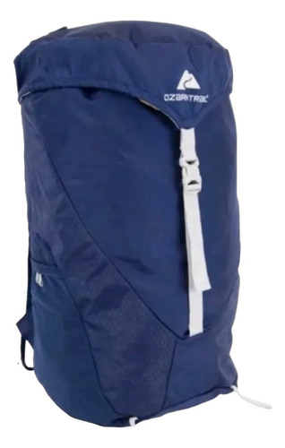 Mochila - Ozark Trail 28 L C/ 2 Compartimentos Hidratación Color Azul Diseño de la tela Liso