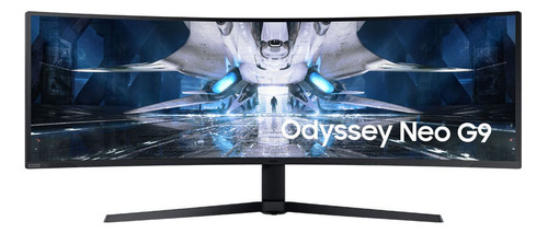 Monitor Curvo Samsung Odyssey Neo G9 49 Cor Preto/Branco 100V/240V