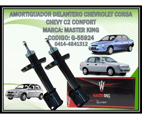  Amortiguador Delantero Chevrolet Corsa/chevy Confor /96/08