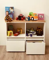 Comprar Organizador Baul Cajones Juguetero Montesori