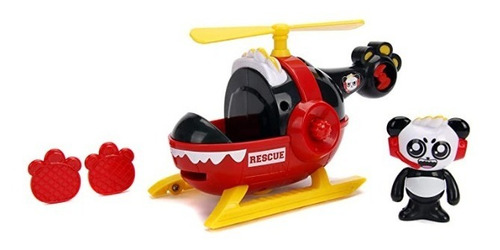 Toys Ryan's World Helicóptero Con Figura De Panda