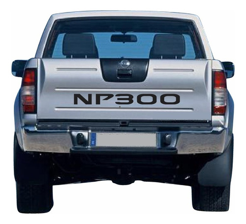  Stickers Letras Para Tapa Batea Nissan Np 300 + Garrazo