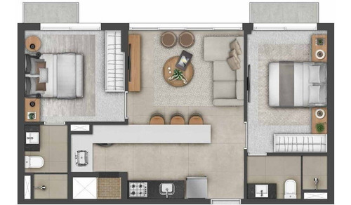 Imagem 26 de 28 de Apartamento À Venda No Bairro Cidade Baixa - Porto Alegre/rs - O-25240-41675