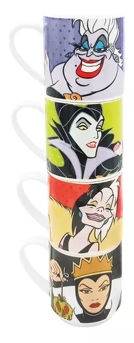 Taza de Cerámica Villanas de Disney Funkids