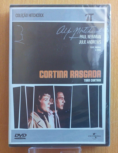 Cortina Rasgada Hitchcock - Dvd Orig Novo Lacrado