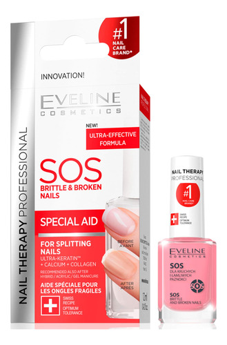 Eveline Cosmetics Multivitamínico Para Tratamiento De Uña.