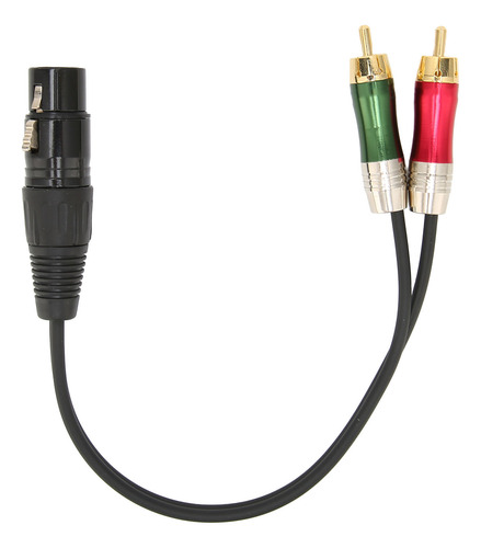 Adaptador De Conector De Cable Estéreo Xlr Hembra De 3 Pines