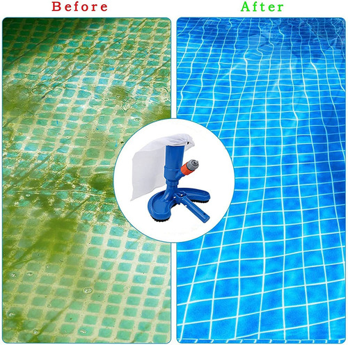 Limpiador De Piscina Con Cepillo