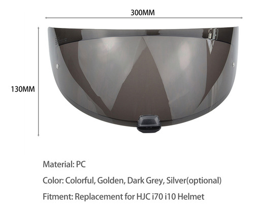 Casco Con Lente De Espejo Retrovisor Para Protector De Casco