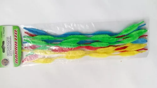 Limpia pipas de colores ondulados - SeComoComprar