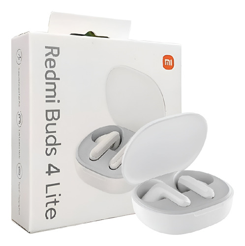 Audífonos Inalámbricos Redmi Buds 4 Lite Color Blanco