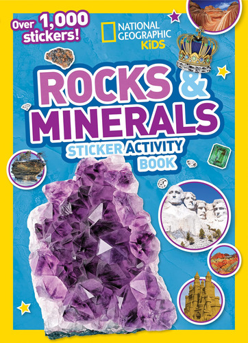 Libro De Actividades Con Pegatinas De Rocas Y Minerales
