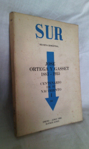 Revista Sur N. 352 / J. Ortega Y Gasset / Muy Buen Estado