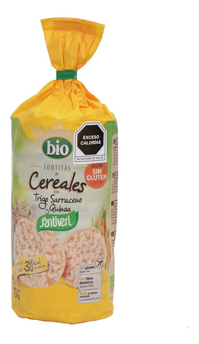 Tortita Santiveri Cereal Integ Bio 130g