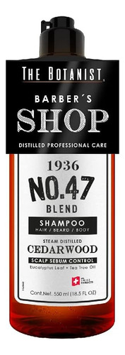 The Botanist Shampu Con Cedarwood Para Caballero 550 Ml