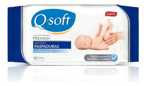Toallitas Húmedas Para Bebé | Q-soft Anti Paspaduras | X50