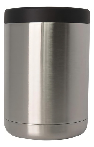 Porta Latas U Tigres 12 Oz Color Plateado