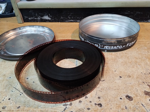 Pelicula Cine 35 Mm Trailer Film Ucraniano Copia Nitrato (Usado)