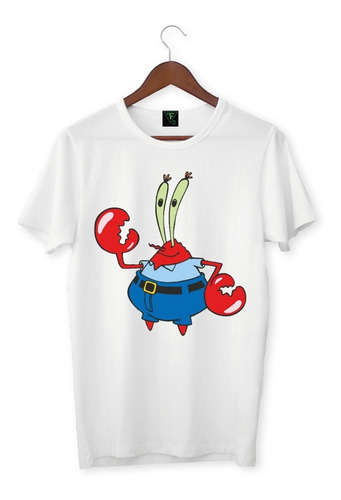 Polera Don Cangrejo Bob Esponja Niño Niña Mujer Hombre