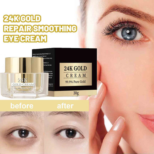 Crema Facial Reparadora U De Oro De 24 Quilates Que Reafirma
