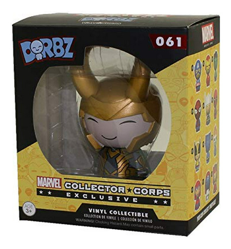 Dorbz Loki Octubre 2015 - Marvel Collector Corps