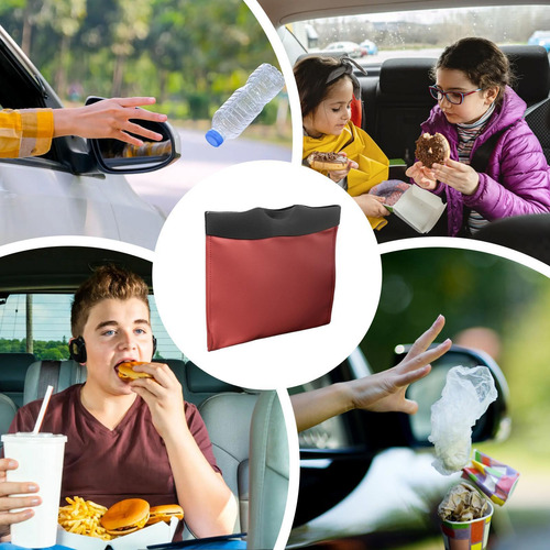 Cubo De Basura Para Coche Bolsa De Almacenamiento Para Cubo