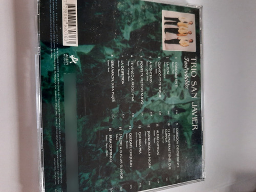 Trio San Javier Inolvidables - Cd Nuevo Original Año 2001