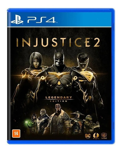 Injustice 2 Legendary Edit. Ps4 Mídia Física Lacrad Nacional