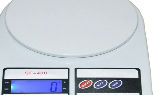 Bascula Digital De Cocina Y Hogar De 1gr Hasta 10kg Blanco