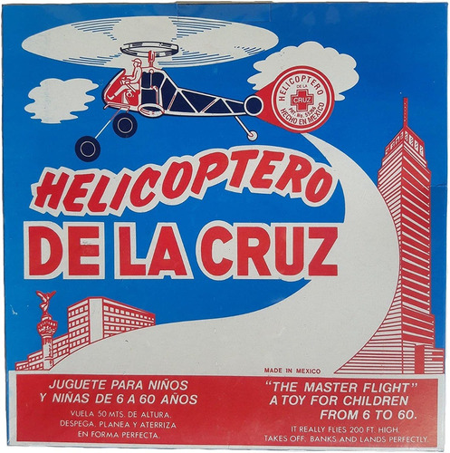 Juguete Helicóptero De La Cruz Para Niños Diversión Color El Color Puede Variar. Personaje No Aplica